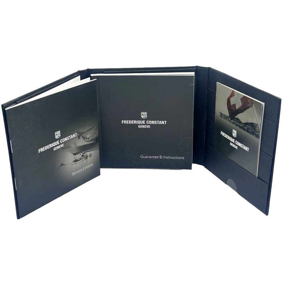 Frederique Constant Geneve Manual and Warranty Booklet ONLY